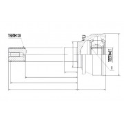 Предно външно каре MB620255 NPZMS016 Mitsubishi