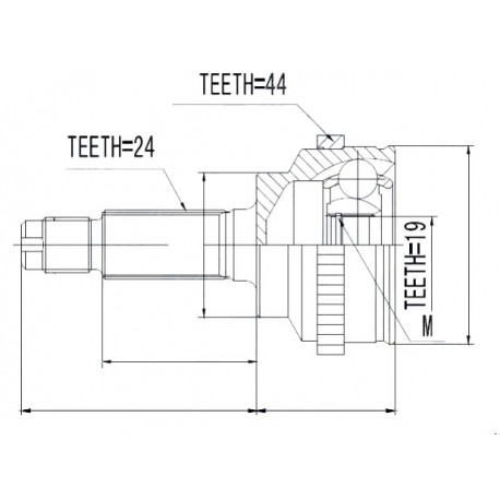 Предно външно каре FA3022510B NPZMZ014 Mazda Demio