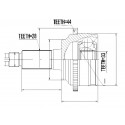 Предно външно каре GD3822510 NPZMZ054 Mazda 6 GG