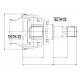 Вътрешно каре 374027 NPWPL026 Opel Astra Zafira