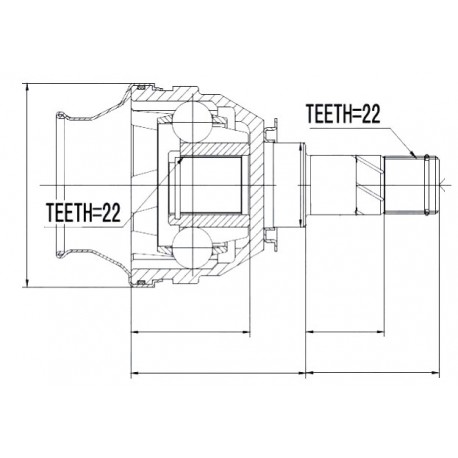 Вътрешно каре 374027 NPWPL026 Opel Astra Zafira