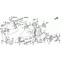 Гарнитура турбо 17229RMAE01 17229-RMA-E01 Honda 2.2