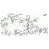Гарнитура турбо 15543RBDE01 15543-RBD-E01 Honda 2.2 CDTI