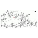 Гарнитура турбо 19524RBDE00 19524-RBD-E00 Honda 2.2 CDTI