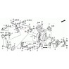Гарнитура турбо 19524RBDE00 19524-RBD-E00 Honda 2.2 CDTI