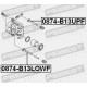 Водач преден спирачен апарат 26231FE001 0874B13LOWF Subaru