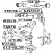 Регулираща втулка 4840960040 0132008 Toyota Lexus