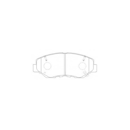 Предни накладки 45022S9AE60 PN8485 Honda CR-V