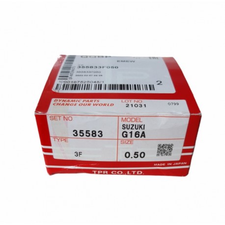 Сегменти комплект 35583 050 75.50mm Suzuki G16A