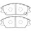 58101-32310 Hyundai Excel предни накладки