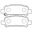 Задни накладки 26696FC000 PN7415 Subaru