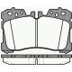 Предни накладки 044650W110 132000 Lexus LS