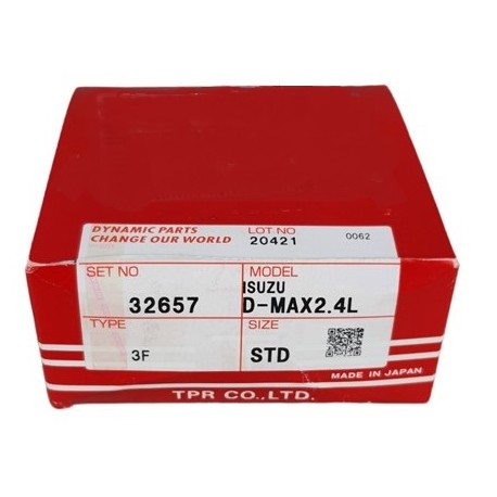 Сегменти 32657 STD 8-93359-241 Isuzu D-Max 2.4L 3F