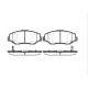 Предни накладки 45022TBAA00 0899.00 Honda