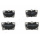 Накладки 0446642020 PP-256AF Chery DR Toyota задни
