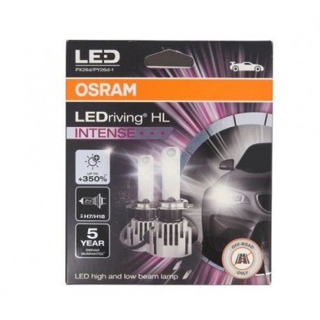 Крушка Led H18/H7 64210DWINT-2HFB Osram комплект 2 броя