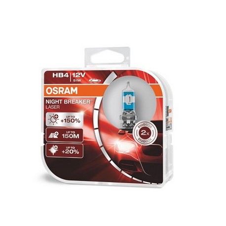 Крушка фар HB4 9006NL-HCB OSRAM комплект 2 броя