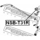 Тампон 54613JG15C NSBT31R Nissan X-Trail задна стабилизираща щанга