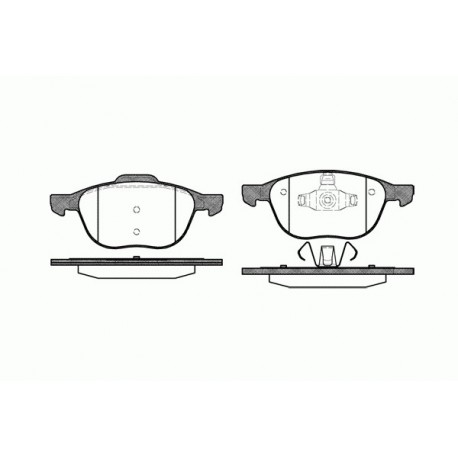 Предни накладки BPYK3323Z 108200 Ford Mazda Volvo