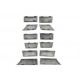 Капачки бутони комплект EWS-BM-109 61316848886 Bmw 5 F10 F11 5GT F07
