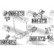 Тампон двигател 112708H300 NM071 Nissan преден