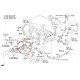 Тяло термостат 16323-0R011 163230R011 Toyota Auris Avensis