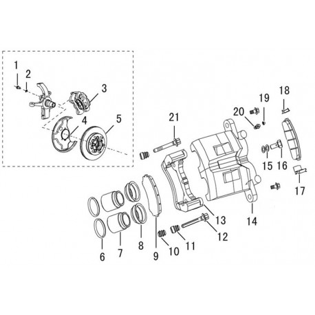 Предни накладки PA-006AF Great Wall Hover H3 H5 Steed 3 Steed 5