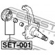 Ремонтен комплект 9031660004 SET001 Toyota предно каре