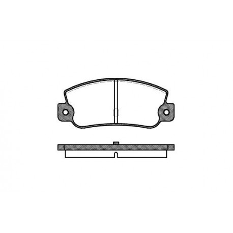 0025.30 Fiat Lancia предни накладки