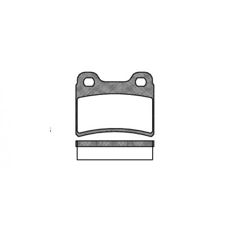 0417.00 Ford задни накладки