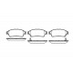 0402.22 Toyota предни накладки