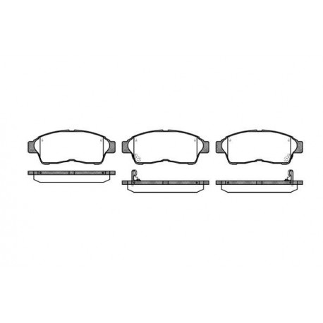 0402.22 Toyota предни накладки