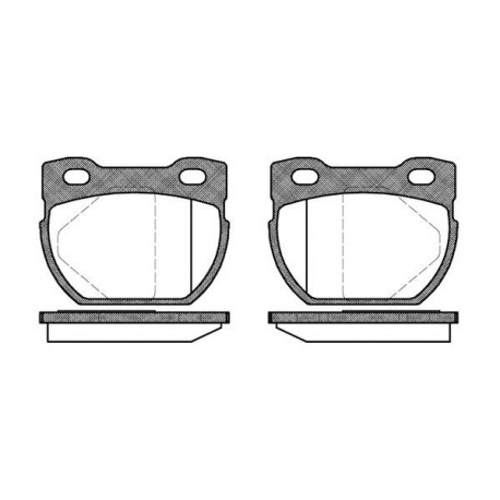0584.00 Land Rover задни накладки
