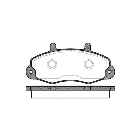 0391.00 Ford предни накладки