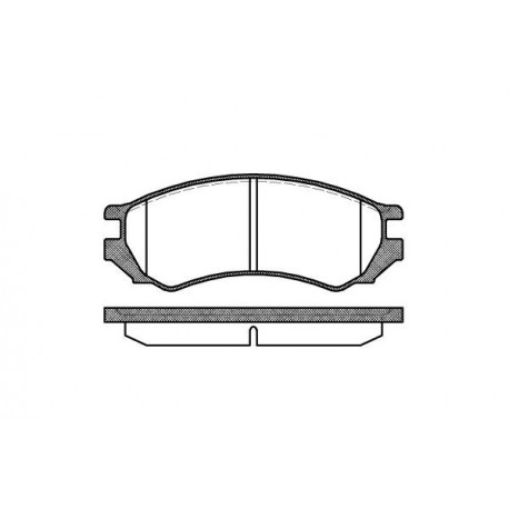 0344.00 Nissan предни накладки