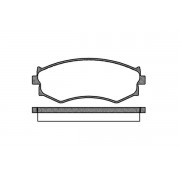 0287.00 Nissan предни накладки