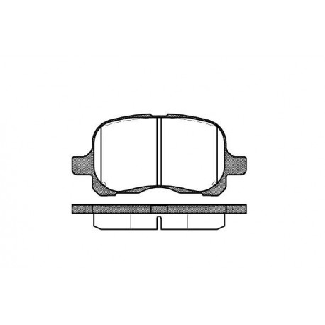 0652.00 Toyota предни накладки