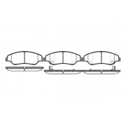 0739.02 Kia предни накладки