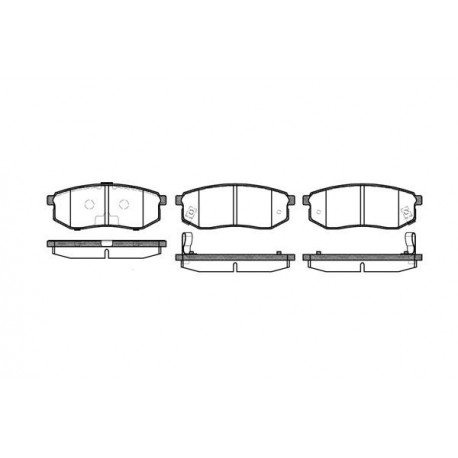0749.02 Hyundai задни накладки