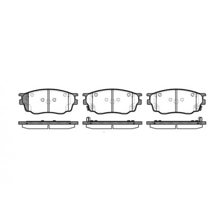 0800.22 Mazda предни накладки