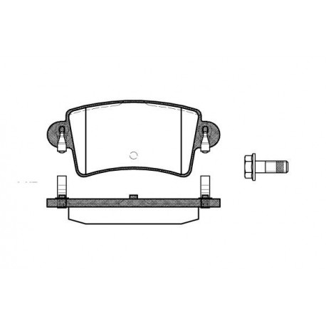 0833.00 Nissan задни накладки