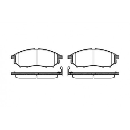 0852.14 Infiniti Nissan предни накладки