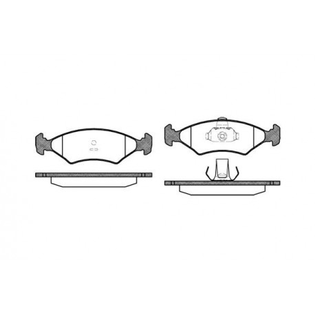 0119.00 Ford предни накладки