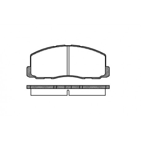 0188.00 Mitsubishi предни накладки