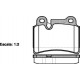 Задни накладки 7L6698451B 124000 Volkswagen