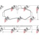 37124 Mercedes комплект спирачни накладки дискови спирачки
