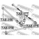 Тампон 4230405110 TAB075 Toyota заден шенкел