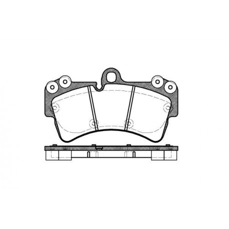 7L0698151G Audi Porsche VW 0995.00 предни накладки