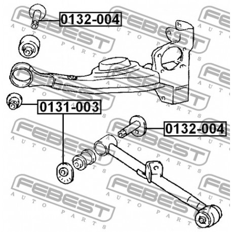 Регулираща втулка 4840942020 0132004 Toyota Rav4
