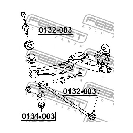 Втулка 4840942011 0132003 Toyota Rav 4 реглаж окачване